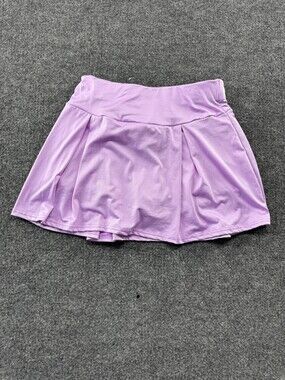 Tracies Skort Womens Large Purple Athletic Stretch Lined Shorts Tennis
